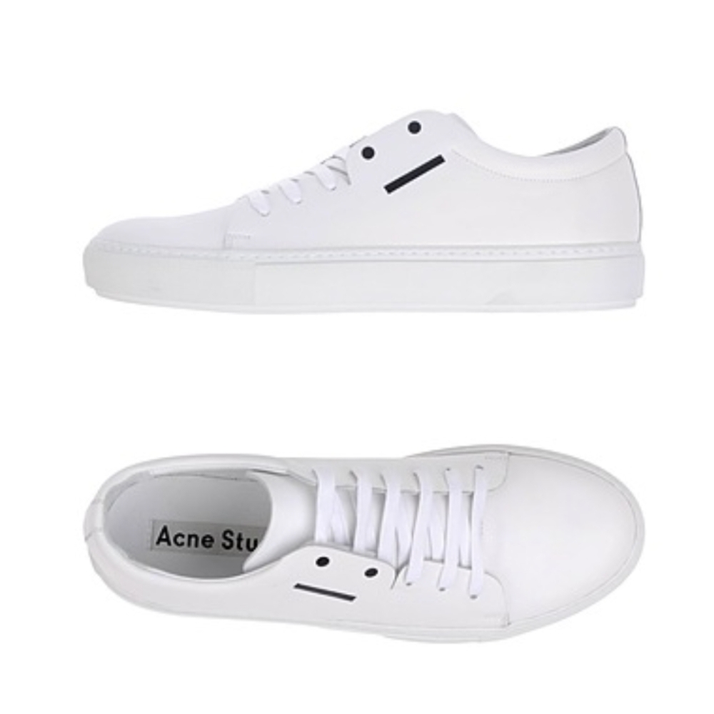 : l  Acne Studios Smiley Sneakers WITH BOX